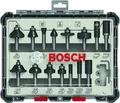 Produktbild: Bosch 15 tlg Mixed Fräser Set 8mm Schaft