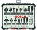Produktbild: 15-teiliges Fräser-Set, 8-mm-Schaft 15-piece Mixed Application Router Bit Set.