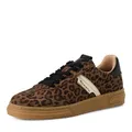 Produktbild: Tamaris Damen Low-Top Sneaker, Frauen Halbschuhe,Wechselfußbett,Comfort Lining,Sportschuhe,Freizeitschuhe,Turnschuhe,Leopard Comb,36 EU