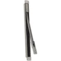 Produktbild: EffEff Kabelübergang verdeckt 10312 für Kabel bis 7 mm, 330 x 24 x 17 mm, Edelstahl
