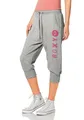 Produktbild: Roxy Damen 3/4 Sweathose mit Print (Grau, S (36)) L4110