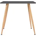 Produktbild: vidaXL Esstisch Grau und Eichefarben 80,5x80,5x73 cm MDF - Grau