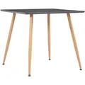 Produktbild: vidaXL Esstisch Grau und Eichefarben 80,5x80,5x73 cm MDF