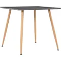 Produktbild: Esstisch Grau Und Eichefarben 80,5x80,5x73 Cm Mdf Vidaxl
