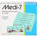 Produktbild: MEDI 7 Medikamentendos.f.7 Tage türkis 1 St PZN06055404