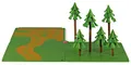 Produktbild: siku 5699, Feldwege und Wald, Kunststoff, Grün, Ideal für den Farmbereich