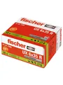 Produktbild: Fischer Universal plug UX 6 x 35 R with rim in carton (50 pcs.)