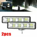 Produktbild: 2 x 72W LED Fernscheinwerfer Arbeitsscheinwerfer 12/24V PKW LKW Auto Anhänger