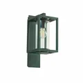 Produktbild: Lucande Wandleuchte außen Ferda (spritzwassergeschützt (Modern) in Grün aus Aluminium (1 flammig, E27) - Außenwandleuchten Wandlampe Led Außenlampe Outdoor für Außenwand/Hauswand Haus