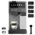 Produktbild: Cecotec Kapselkaffeemaschine Kaffeepadmaschine - Express Freestyle Latte Milchbehälter. 1350W, 20 Bar, kompatibel gemahlenem Kaffee, Dolce Gusto, Nespresso, K-Fee, Wassertank 1,6L, Milchbehälter 400ml