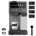 Produktbild: Cecotec FreeStyle Latte T Kaffeemaschine, 1350 W, 20 bar, schwarz