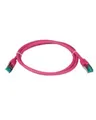 Produktbild: EFB Elektronik RJ45 Patchkabel S/FTP Cat.6A LSZH 10m magenta Das geschirmte Netzwerk CAT 6a SFTP 10 m low-smoke zero-halogen (MK6001.10MA)