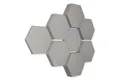 Produktbild: platino24 Schallschutzpaneel Edition LOFT 8 Elemente 3D I Ø 300mm, Schalldämmung Wand & Decke
