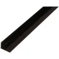 Produktbild: Alberts Winkelprofil, Ungleichsch., Pvc Schwarz, Lxbxhxs 1000 X 20 X 10 X 1,5 Mm