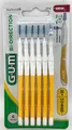Produktbild: GUM BI-DIRECTION ISO 4 Interdentalbürste zur Reinigung der Zähne hinten/vorne, Durchmesser 1,4 mm, 6 Stück