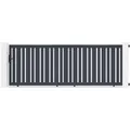 Produktbild: Casanoov Schiebetor Aus Aluminium Veymont 400x140cm Grau