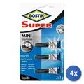 Produktbild: 4X Uhu Bostik Super Rapid Kleber, Modell D2743, Transparent, Für Verklebungen