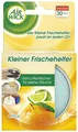 Produktbild: Air Wick Kleiner Frischehelfer Citrus – Gel-Lufterfrischer für kleine Räume, Schuhschränke, Mülleimer-Deckel u.a. – 6 x 30g