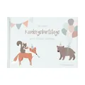 Produktbild: Mintkind® „Alle meine Kindergeburtstage“ Erinnerungsalbum vom 1. bis zum 12. Geburtstag | Fotoalbum zum Selbstgestalten | Erinnerungsbuch zum Ausfüllen für Mädchen und Jungen Fotobuch Album