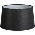Produktbild: Leinen Lampenschirm schwarz 35 cm