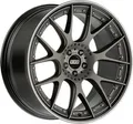 Produktbild: BBS CH-RII schwarz matt 10.5x22 ET18 - LK5/112 ML66.5 Alufelge schwarz