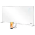 Produktbild: KESSER Infrarotheizung, Energiesparend Infrarot Standgerät & Wandmontage Elektroheizung weiß 120 cm x 62 cm x 62 cm