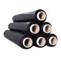 Produktbild: Aloni Wannenabdichtband HRD019708, (1-St), Stretchfolie Palettenfolie Verpackungsfolie Wickelfolie Schwarz