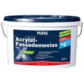 Produktbild: Acrylat-Fassadenweiss Pufas wetterbeständige Dispersionsfarbe matt 5L (7,00€/1l)