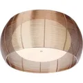 Produktbild: Lampe Relax Deckenleuchte 50cm bronze/chrom 2x A60, E27, 30W, g.f. Normallampen n. ent. Für LED-Leuchtmittel geeignet Dimmbar bei Verwendung