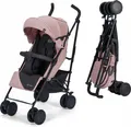 Produktbild: Kinderkraft SIESTA - Reisebuggy bis 22 kg - kompakt zusammenklappbar - verstellbare Rückenlehne - wendige schaumstoffbereifte Räder - Rosa