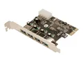 Produktbild: LogiLink USB 3.0 4-Port PCI Express Card - USB-Adapter