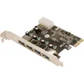 Produktbild: LogiLink PC0057A 4 Port PCIe x1 retail