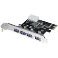 Produktbild: LogiLink PC0057A 4-Port USB 3.0 PCI Express-Karte v3.0