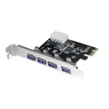 Produktbild: LogiLink PC0057A PCI-Express Card 4x USB 3.0  VIA PC0057A, PCIe, 3.2 Gen 1 ( ~E~