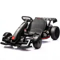 Produktbild: Audi Kinder Elektro GoKart 24V (6–12 Jahre) – Offiziell lizenziert, mit Driftfunktion, Bluetooth, EVA-Reifen & verstellbarem Sitz – Elektro Go-Kart – Schwarz