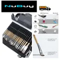 Produktbild: Acrylfarben Pinselset 25 Stück Flach Filbert Rund Fächer Liner Eck