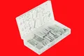 Produktbild: WOW 200 teile Federn Set Druckfedern Zugfedern Box Spiralfeder Stahlfeder