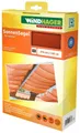 Produktbild: Windhager Sonnensegel, für Seilspannmarkise, inklusive Laufhaken, 2,7x1,4 m
