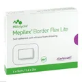 Produktbild: 2x MEPILEX Border Flex Lite Schaumverband 4x5 cm 10 ST