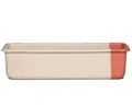 Produktbild: Riess, 0638-570, Kuchenform, Länge 30cm, Breite 10cm, Höhe 7cm, Truehomeware, Obers/Pfirsich, Edition Sarah Wiener, Emaille, Emaill Backform, Kastenform Kuchen