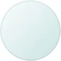 Produktbild: Tischplatte aus gehärtetem Glas rund 500 mm