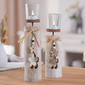 Produktbild: Holz Windlicht Säule 