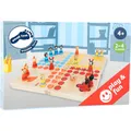 Produktbild: Small Foot 7358 Ludo Tiere aus Holz, Gesellschaftsspiel für Groß und Klein