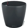 Produktbild: Lechuza Übertopf CLASSICO Color 60, schiefergrau, Ø 60 x 56 cm, aus Kunststoff, für innen und außen, mit Wasserspeicher
