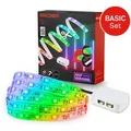 Produktbild: Briloner LED Band Pimp your Panel Starter-Set Fernbedienung Dimmbar RGB+W 2,6 m