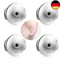 Produktbild: 2 Paare Verschluss für Ohrstecker, Silber 925 Ohrstopper Ohrring Rücken Ohrring