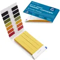 Produktbild: 80x pHWert 114 Teststreifen, Indikator, Testpapier, Lackmuspapier für Wasser,...