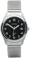 Produktbild: Adora Armbanduhr Herren Ø 35mm Analog Edelstahl Zugband silbern Datum