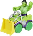 Produktbild: Hasbro Marvel Spidey and His Amazing Friends Hulk Schmetter Truck Mehrfarbig Spielfigur