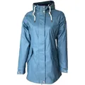 Produktbild: RennerXXL Funktionsjacke Dryfashion Kiel Damen Regenmantel große Größen blau 52